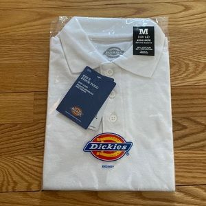 Dickies White Classic polo Shirt NWT